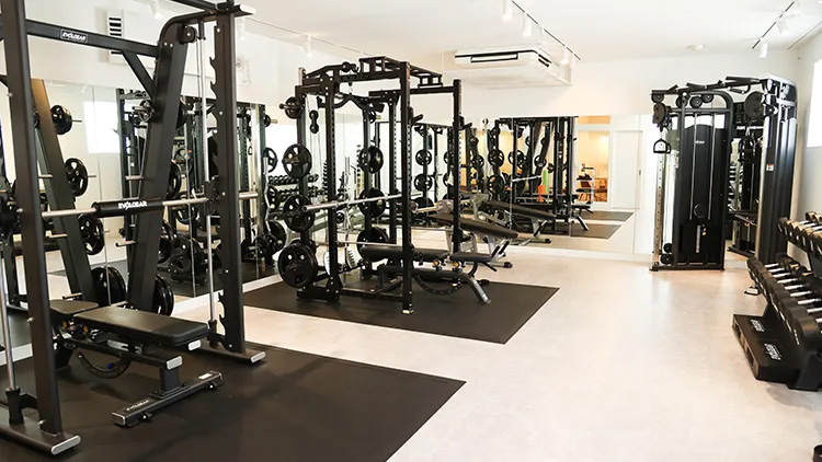 六本木の安いパーソナルジム【内装】