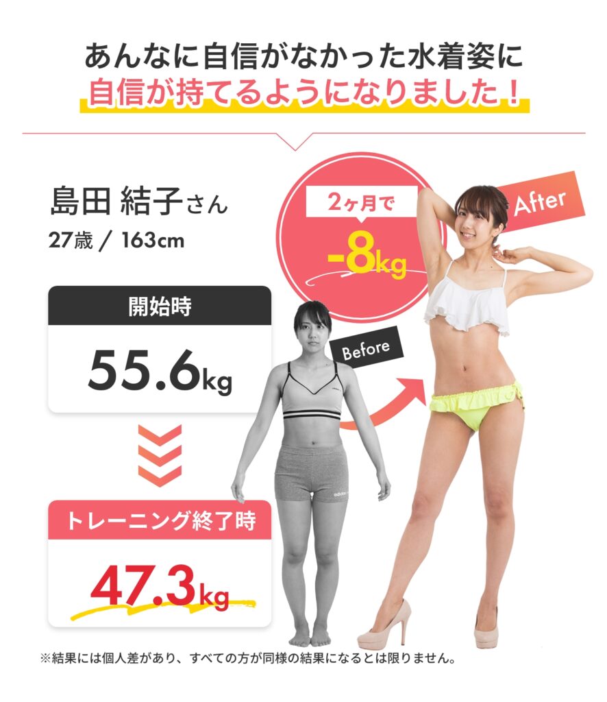 安い岐阜のパーソナルジム【ビーコンセプト】女性